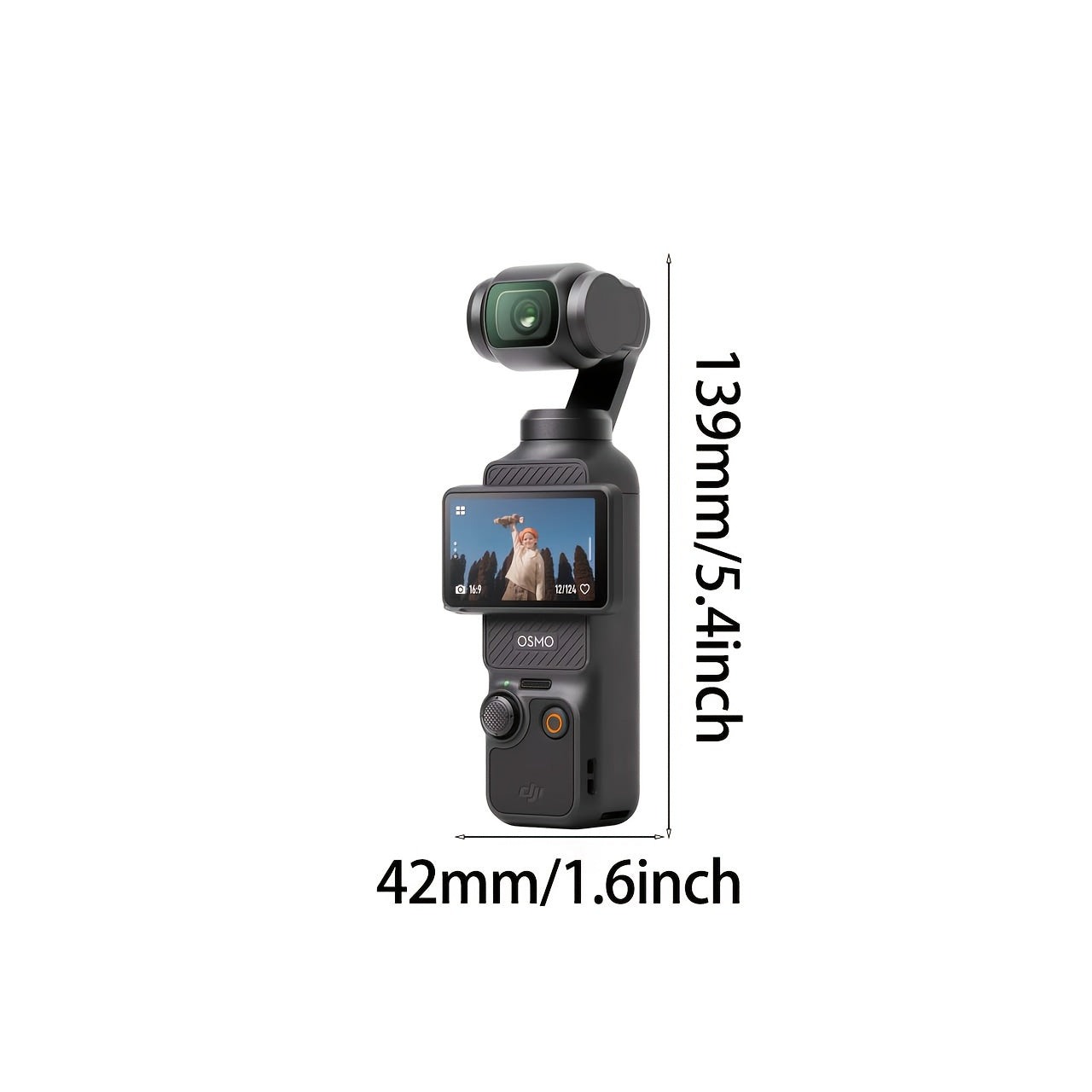DJI OSMO Pocket 3, 2.54Cm Pocket Gimbal Camera 4K/120Fps Ultra-High Shooting Specifications And Three-Axis Gimbal Mechanical Stabilization Travel Handheld Vlog Camera, Lingyan Handheld Digital Camera, Awesome Image Quality, C
