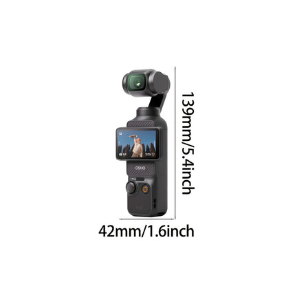 DJI OSMO Pocket 3, 2.54Cm Pocket Gimbal Camera 4K/120Fps Ultra-High Shooting Specifications And Three-Axis Gimbal Mechanical Stabilization Travel Handheld Vlog Camera, Lingyan Handheld Digital Camera, Awesome Image Quality, C