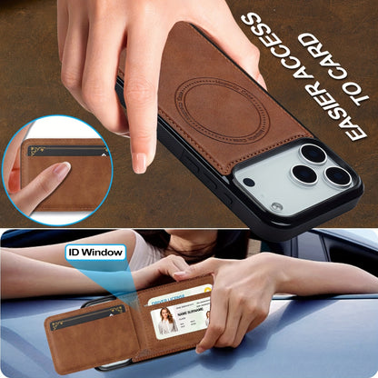 Funda Cartera Magnética de Piel Sintética para iPhone — Protección, Estilo y Funcionalidad