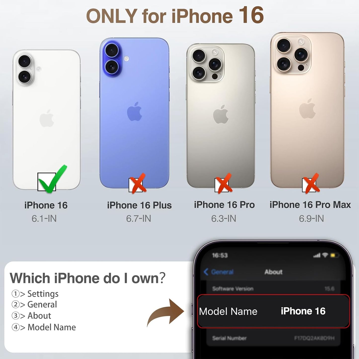 LOHASIC – iPhone 16 de piel de lujo y elegante