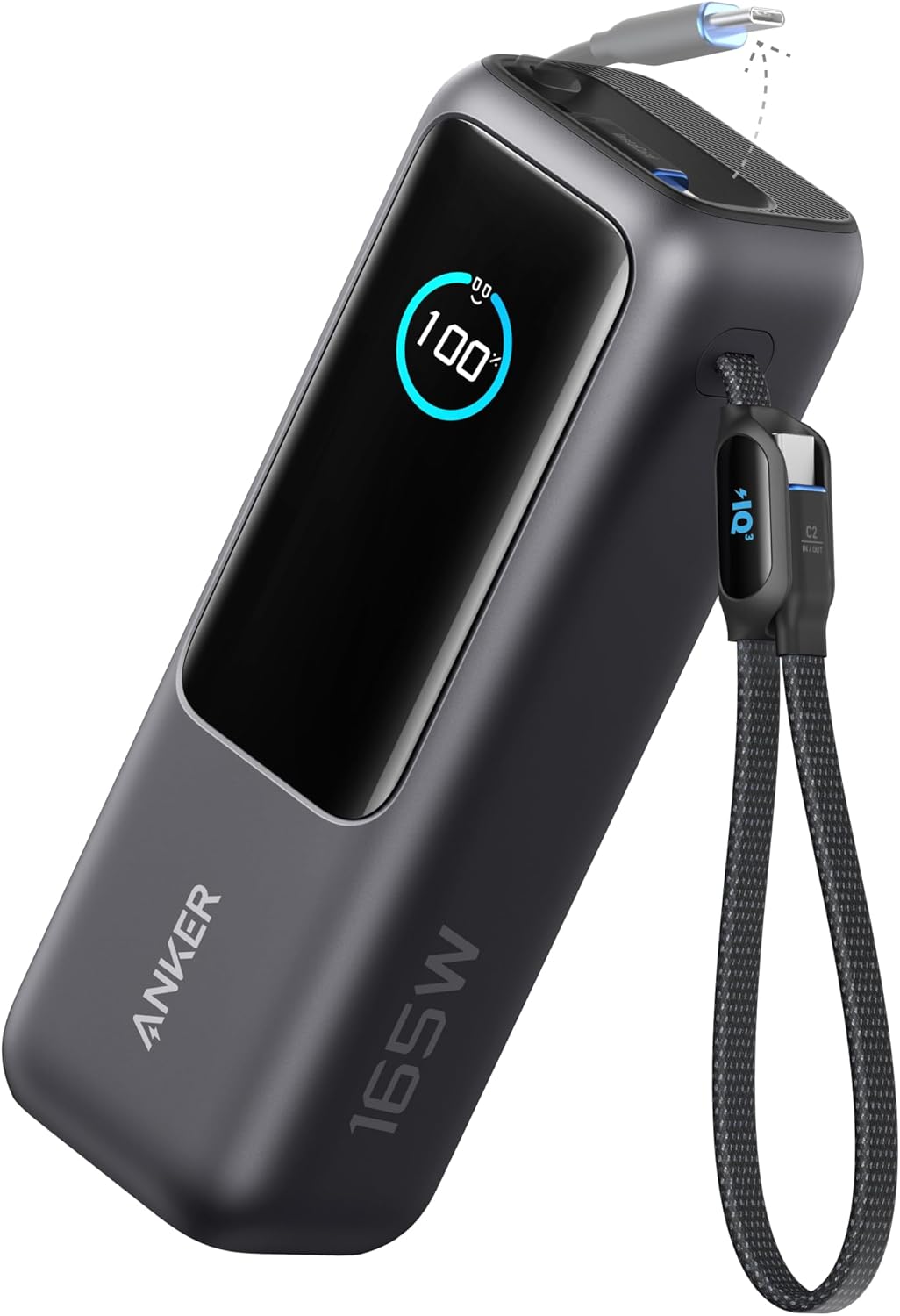 Anker Power Bank para Laptop, iPhone 17/16/15, MacBook, Samsung y más