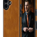 LOHASIC – iPhone 16 de piel de lujo y elegante