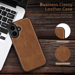 LOHASIC – iPhone 16 de piel de lujo y elegante