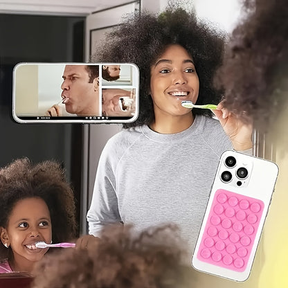 Soporte de Silicona con Ventosa, El Accesorio Más Práctico, Seguro y Cute para tu Smartphone