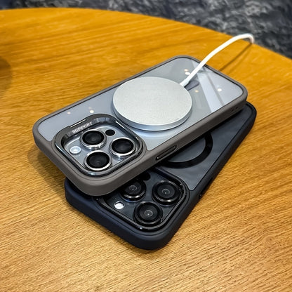 Funda Magnética Premium con Marco Metálico y Protector de Cámara