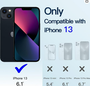 Funda Suave Claro para iPhone 13, Lente Cámara Protección