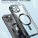 Funda Suave Claro para iPhone 13, Lente Cámara Protección