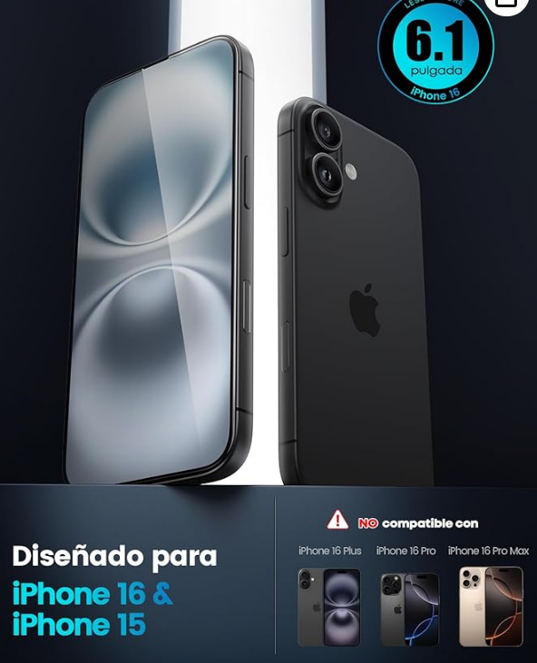 Lamicall Mica para iPhone 16/15