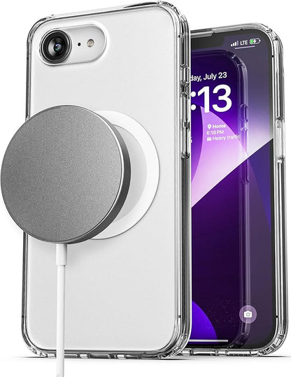 Funda Magnética para iPhone 16e 6.1 Pulgadas (2025) con Cargador Inalámbrico