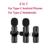 Micrófono Lavalier Inalámbrico Mini para iPhone/Android