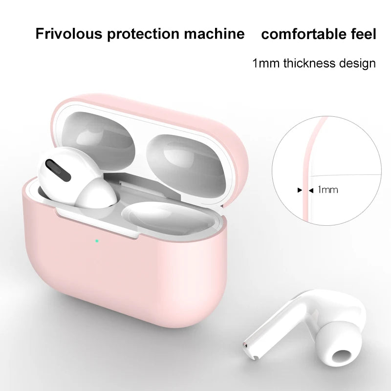 For Airpods 3 Silicone Cover Case for Airpod 3 Wireless Bluetooth Air Pod Case Earphone Accessories