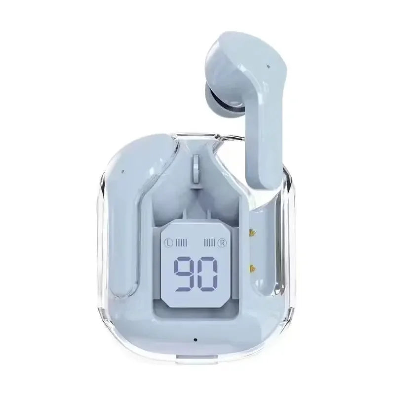 T6 tws Bluetooth Wireless Headset 5.0 ENC Headphones LED Power Digital Display Stereo Sound Earphones for all smartphone