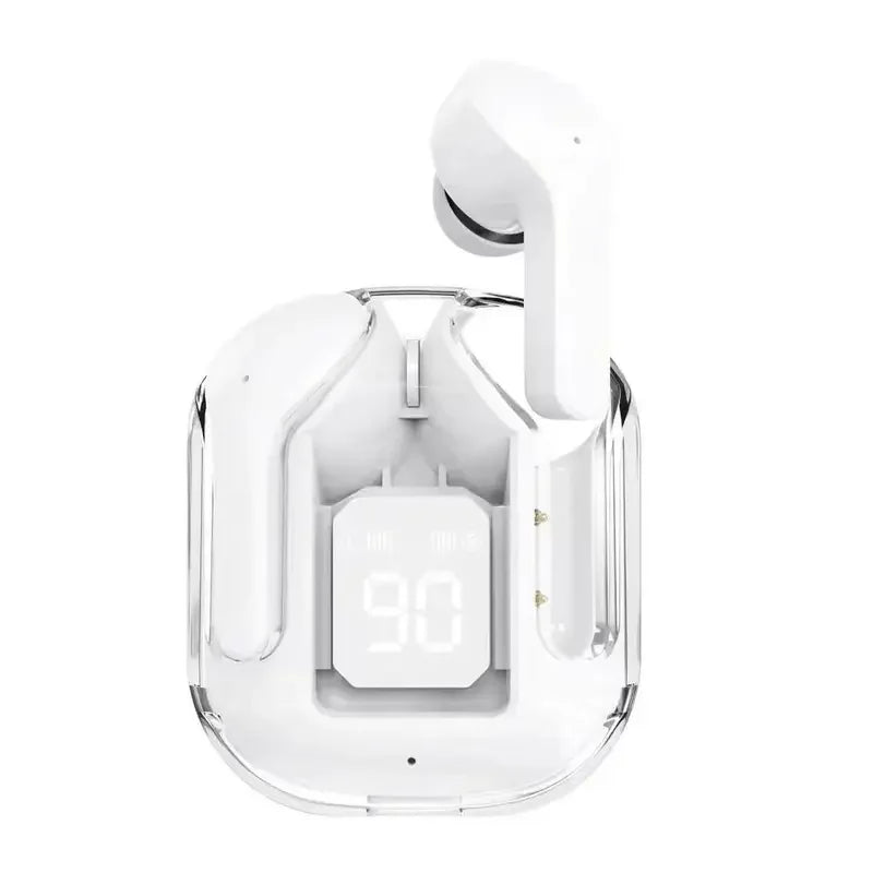 T6 tws Bluetooth Wireless Headset 5.0 ENC Headphones LED Power Digital Display Stereo Sound Earphones for all smartphone