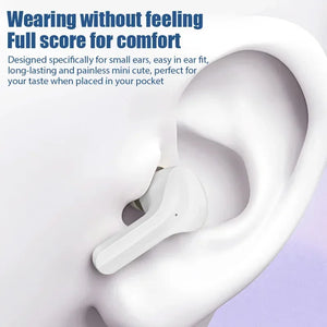 T6 tws Bluetooth Wireless Headset 5.0 ENC Headphones LED Power Digital Display Stereo Sound Earphones for all smartphone