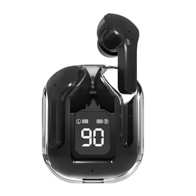 T6 tws Bluetooth Wireless Headset 5.0 ENC Headphones LED Power Digital Display Stereo Sound Earphones for all smartphone