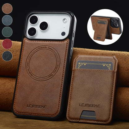Funda Cartera Magnética de Piel Sintética para iPhone — Protección, Estilo y Funcionalidad