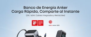 Anker Power Bank para Laptop, iPhone 17/16/15, MacBook, Samsung y más