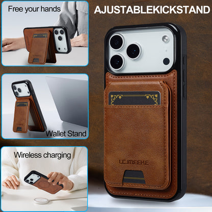 Funda Cartera Magnética de Piel Sintética para iPhone — Protección, Estilo y Funcionalidad